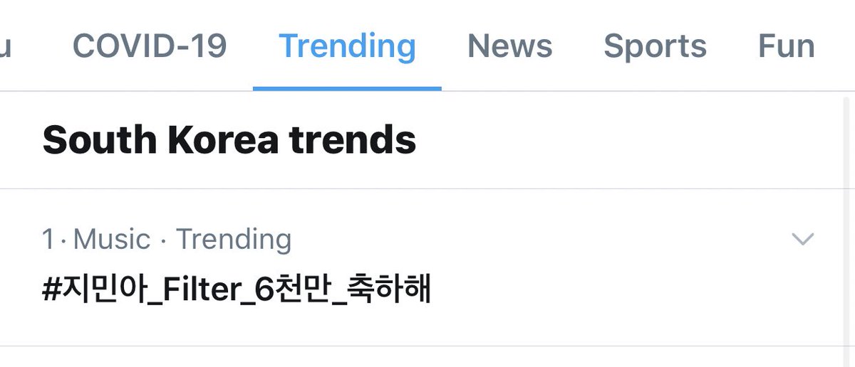 PJM_data's tweet image. #지민아_Filter_6천만_축하해 has reached #1 in South Korea 👏👏

Let's keep it up and trend both hashtags at the top of the charts!

#FilterByJimin60M