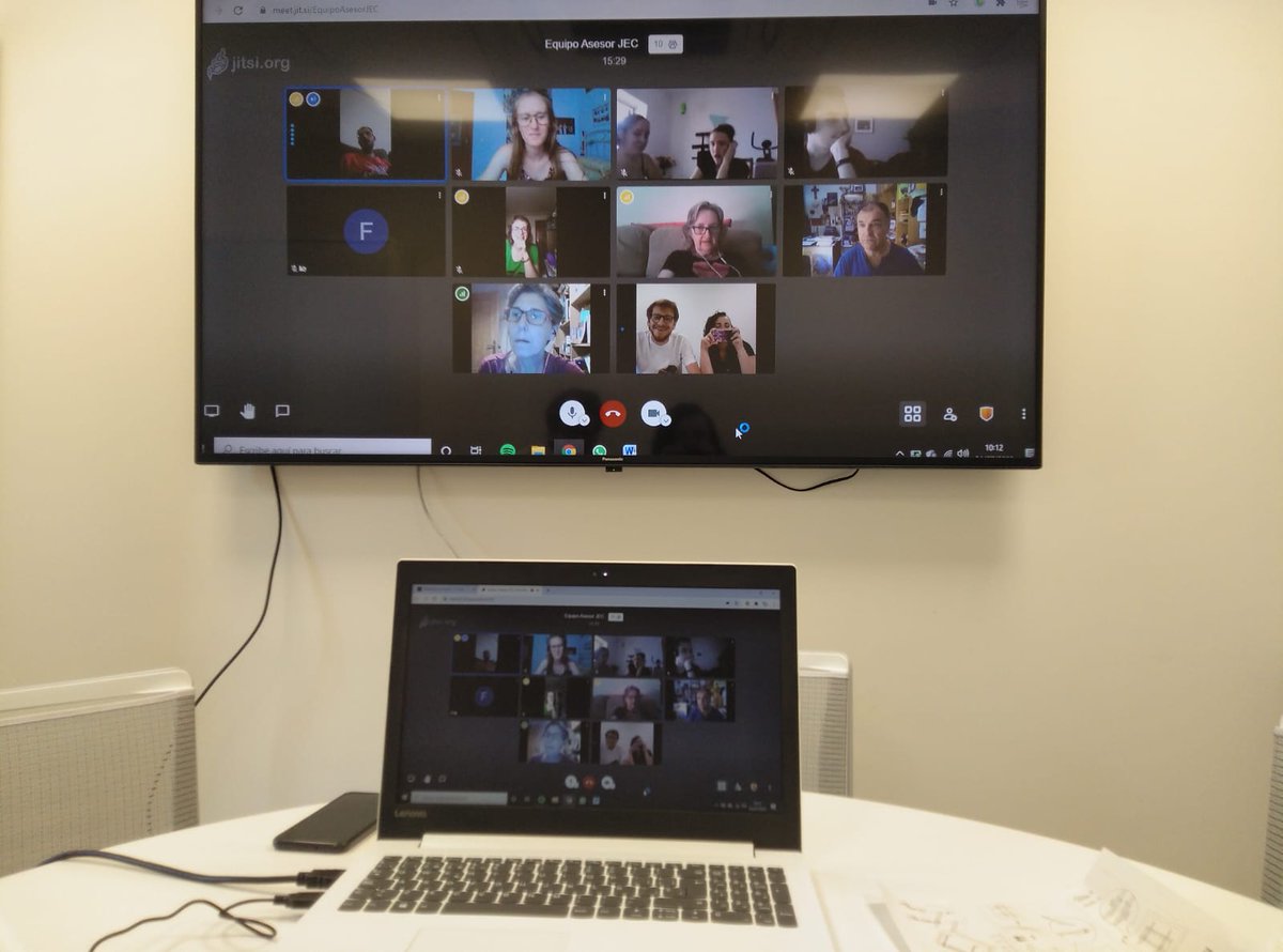 🙋🏾‍♂️Hoy, con nuestro "Equipo Asesor", que nos ayuda a hacer real los cambios que necesita cualquier proyecto que quiera estar al servicio de la realidad y la juventud de hoy🆒 

#JuventudProtagonista #PorqueestoeslaJEC