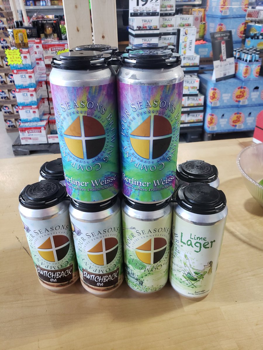 Very limtited. ⁦<a href="/FourSeasonsBrew/">Four Seasons Brewing</a>⁩