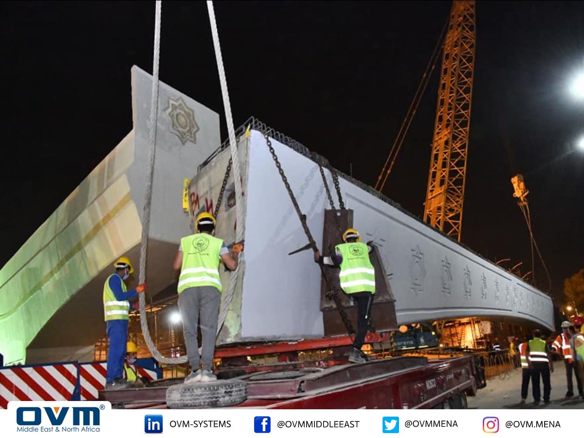 OVMmena's tweet image. {Photos} Orouba Bridge, which was opened to traffic last month in Cairo city in Egypt, was completely constructed using OVM Prestressing System. 

#OVM

#Prestressing

#OVM_Featured_Projects