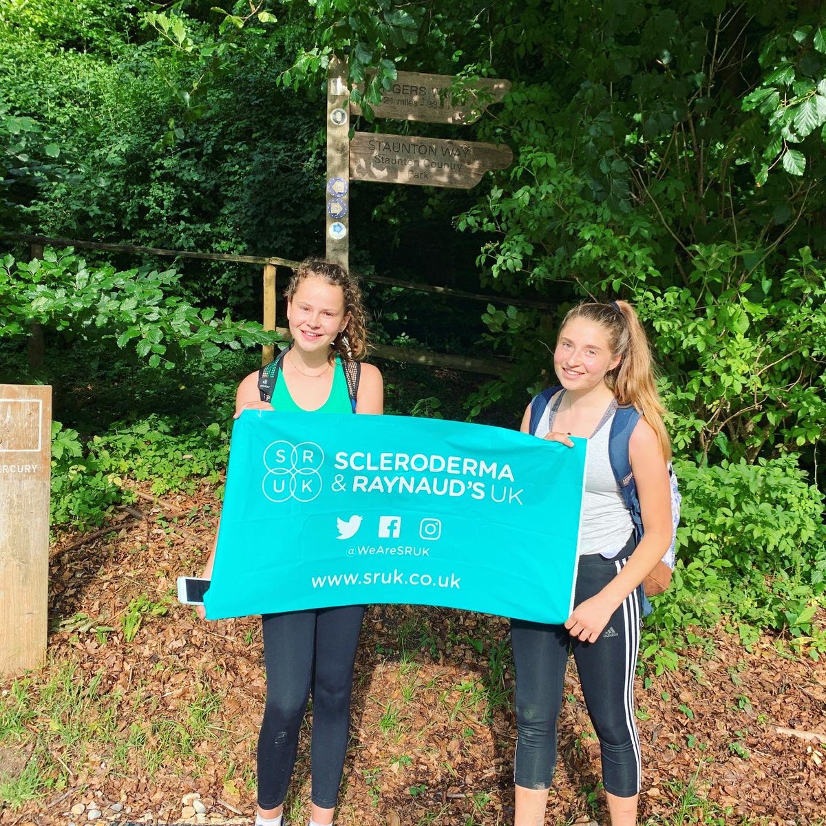 DemetraRinaldi's tweet photo. Zoe &amp; her friend Emily funding raising for #Scleroderma. Many of you do not  know but I was diagnosed 2 years ago with this auto immune disease.There is currently no cure for Scleroderma.  #SRUK @Edgeborough https://t.co/v6RW7guOl3 https://t.co/rdpwQsgCxr