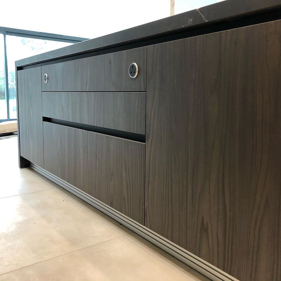 One our recently completed @pronorm_official kitchens with 50mm dekton kelya worktops and splashback. Finished photos to follow. @dektonbycosentino @siemenshomeuk @boracookingsystems @blanco_uk @capleuk #kitchendesign #interiordesign #kitchen #germankitchen #kitcheninspo #leeds