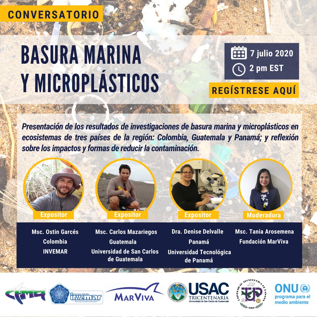 invemarcolombia's tweet photo. #OjoAlDato | El próximo 7 de Julio, el investigador científico del #ProgramaCAM, Ostin Garcés, estará en el #ConversatorioInternacional sobre "Basura Marina y Microplásticos".
➡️Regístrate en: https://t.co/Am9vxzNmy8
⏰ 2:00 p.m. EST https://t.co/IqZPSGXjsK