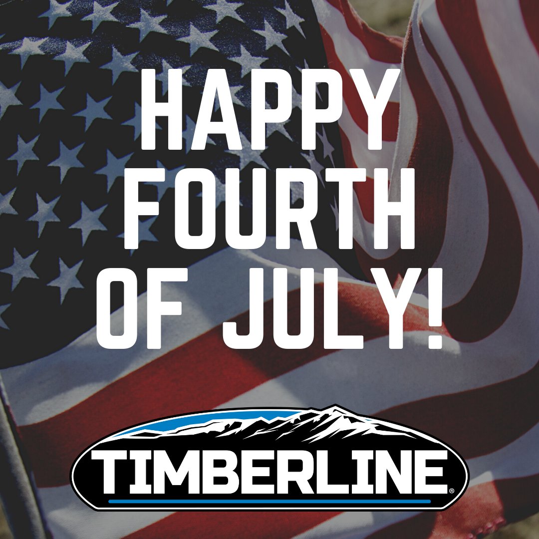 TimberlineEquip's tweet photo. Wishing everyone the best 4th of July! https://t.co/koS07VUMDT
