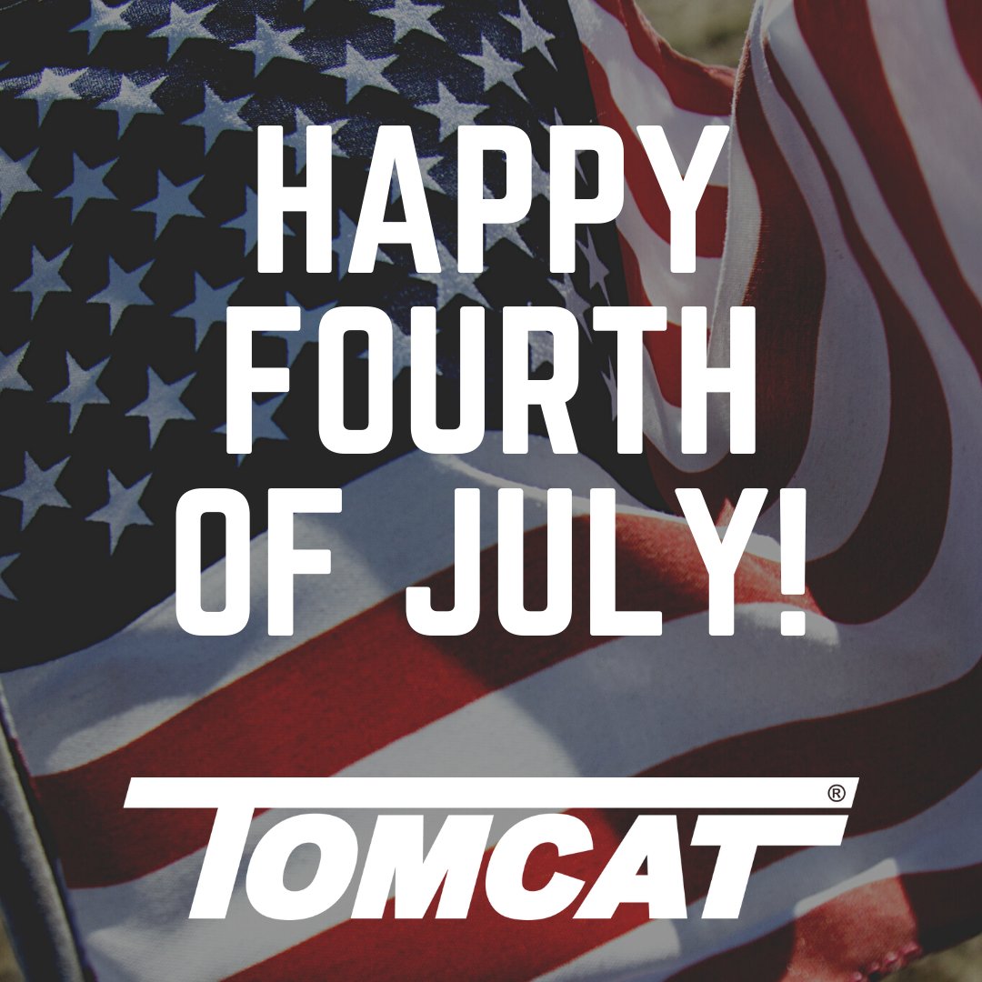TomcatEquip's tweet photo. Wishing everyone the best 4th of July! https://t.co/BXadLVq7zv
