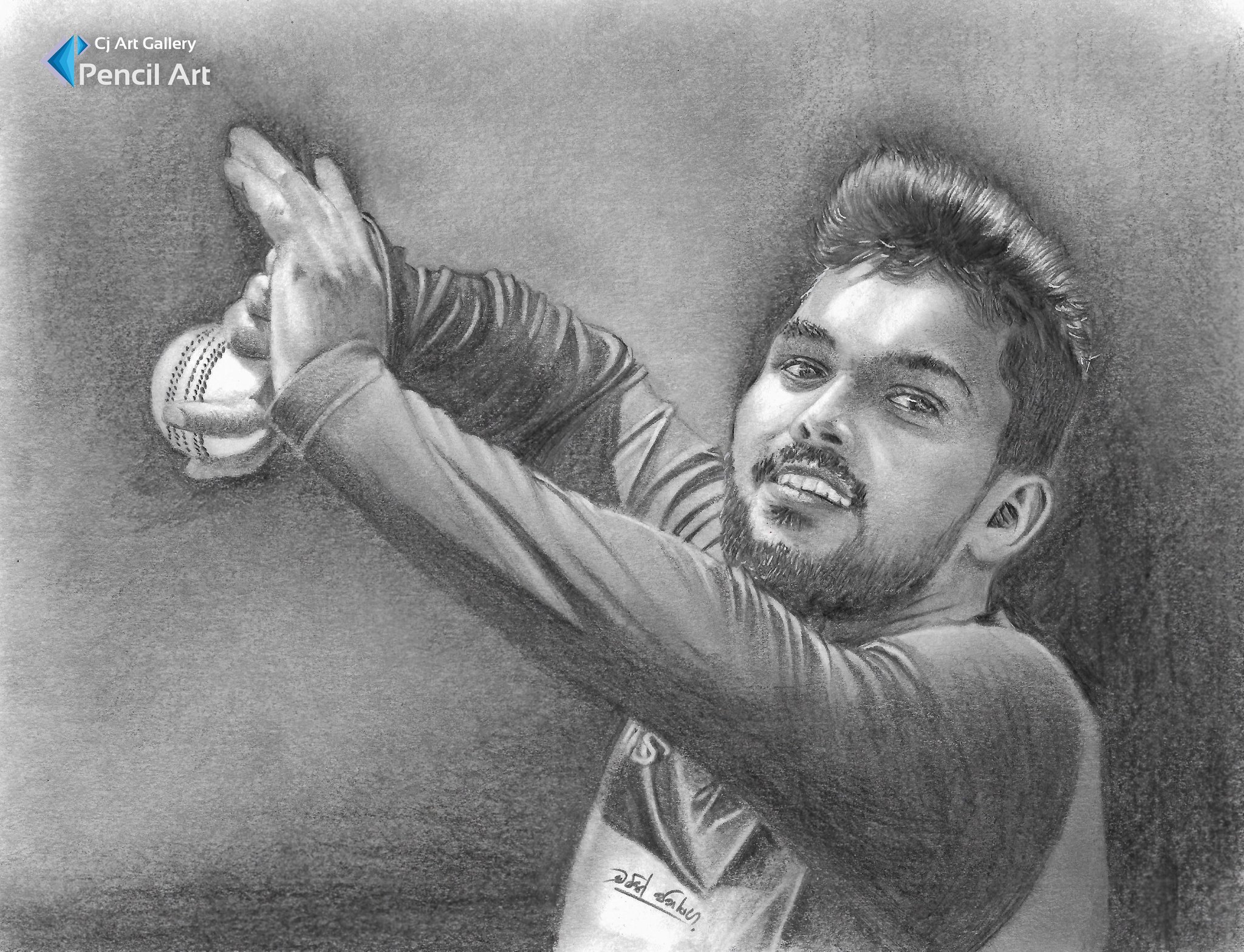 Art of Perception - Pencil drawing of the Sri Lankan cricket legend Kumar  Sangakkara. He is a Sri Lankan cricket commentator, cricketer and former  captain of the Sri Lanka national cricket team.