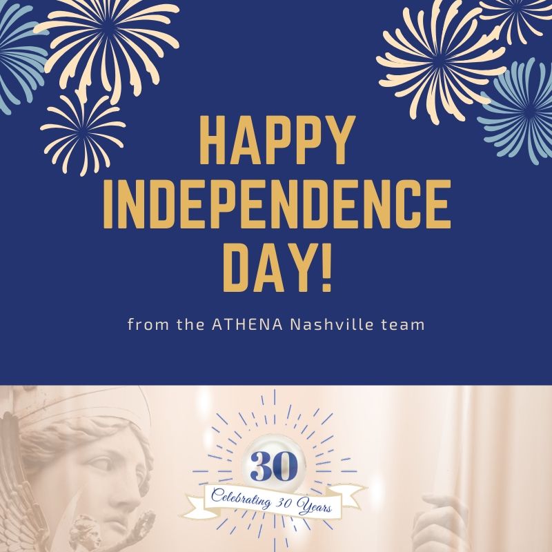 Happy 4th of July from the ATHENA Nashville team!