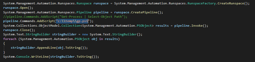 0gtweet's tweet image. Wrap your #PowerShell script into simple C# file and compile it on any Windows machine to avoid alerts and bans focused on powershell.exe. 😎

The code and more detailed instruction: github.com/gtworek/PSBits…