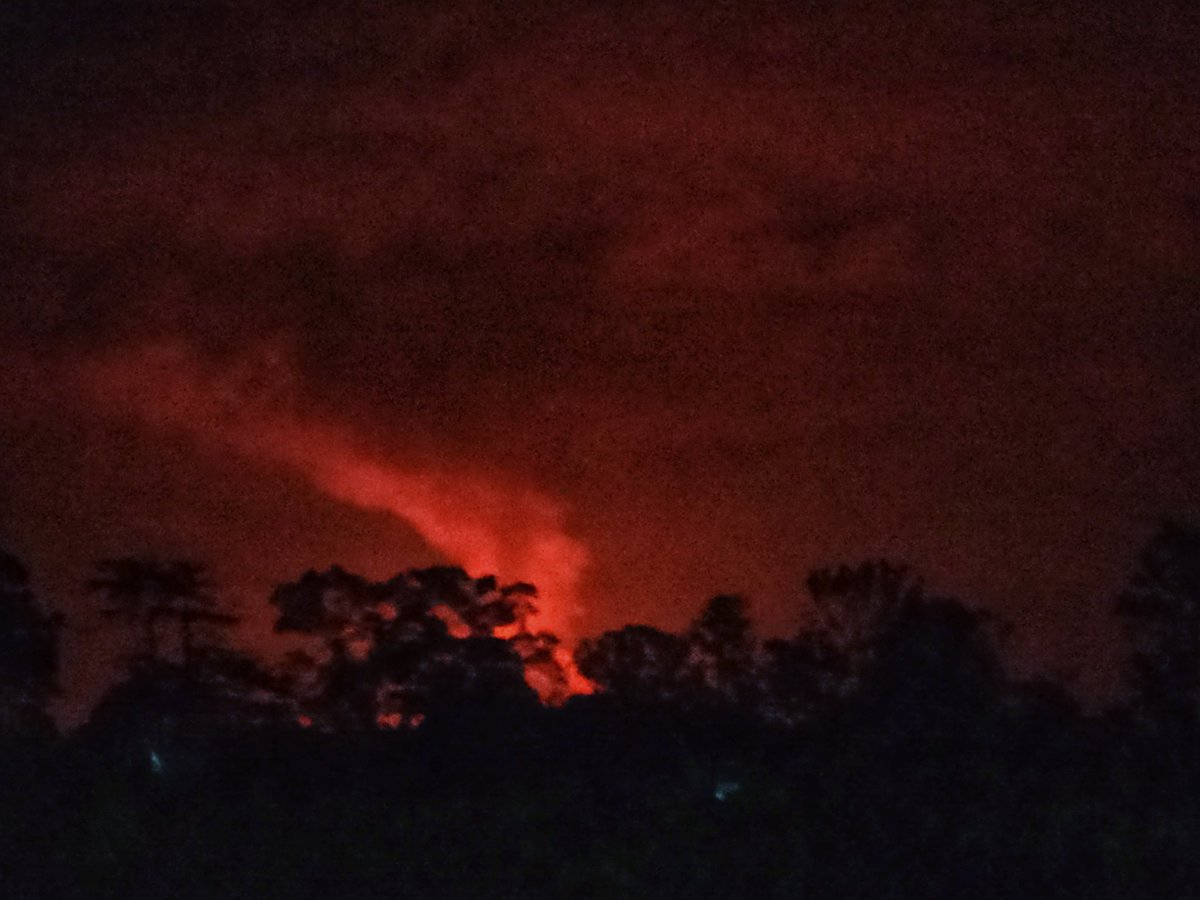 Baghjan fire . . As seen from my location! #mynortheastclix #assam #NorthEast  #everydayNEIndia  #photographer  #morningmotivation  #baghjanfire  #baghjan