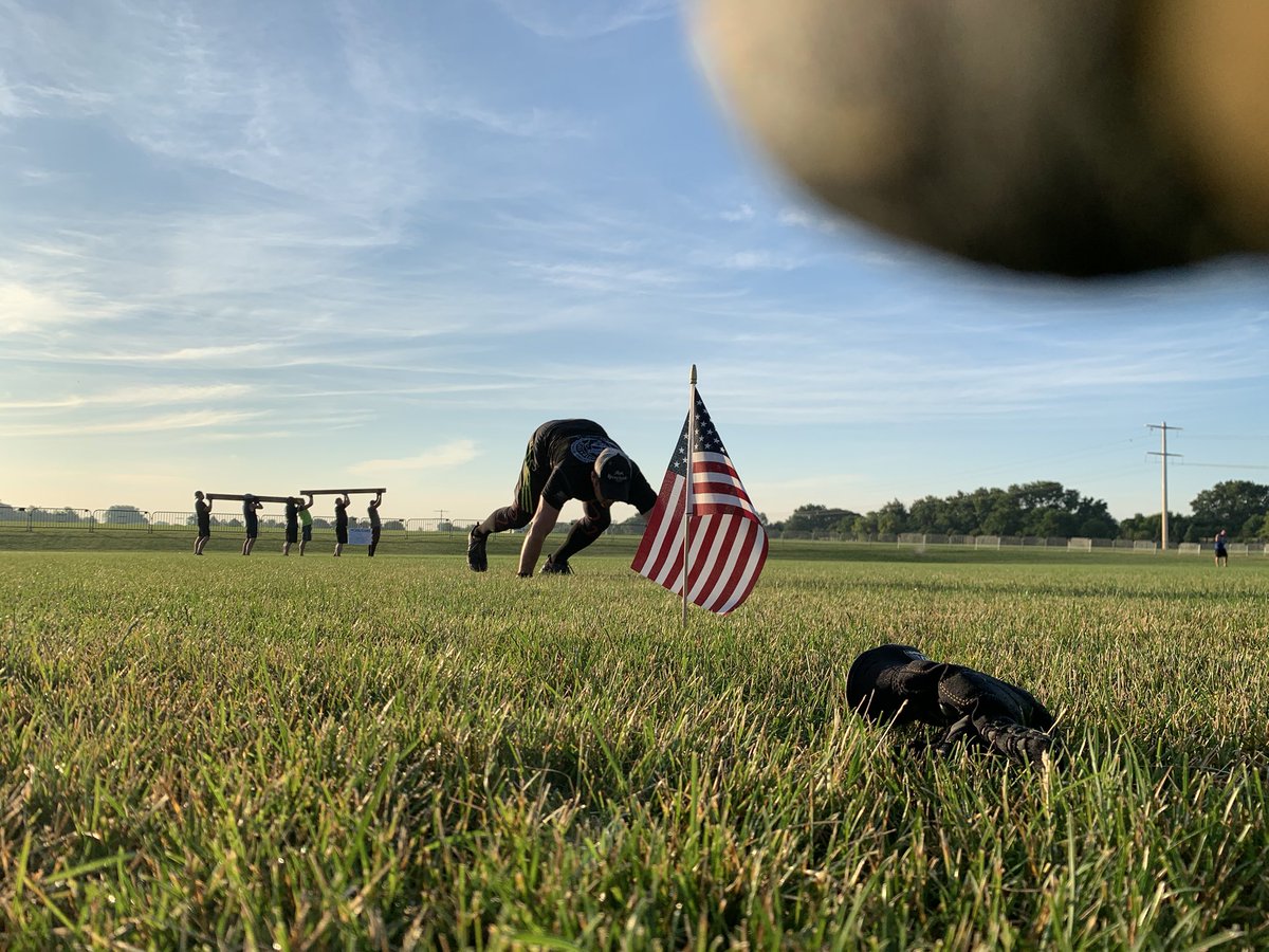 F3BlackPanther's tweet photo. 80 men broken into 7 teams got after it this morning for 90 minutes to celebrate this 4th of July @F3Naperville @F3Nation https://t.co/q4Iag3WHg9