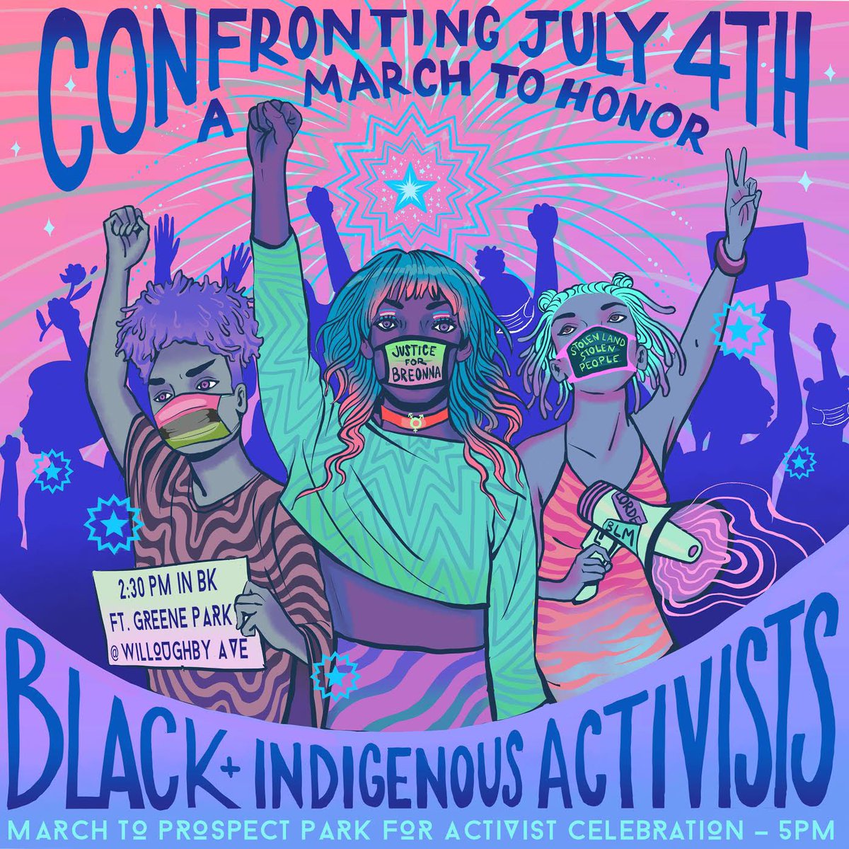 yeampierre's tweet photo. Today in NYC🌻 honoring our Black &amp; Indigenous Familia https://t.co/SyqdoORuF0