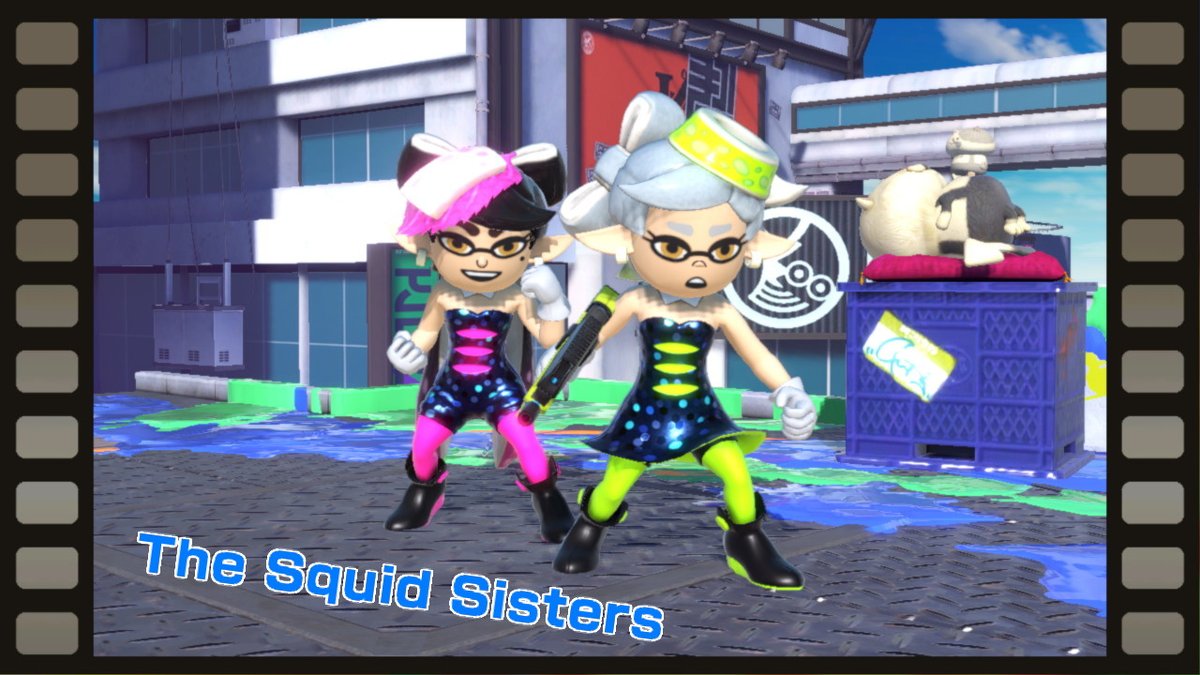 DKCBoi's tweet photo. #ShapeshiftingPotato #Splaoon #SquidSisters #Callie #Marie #SmashBros #NintendoSwitch https://t.co/kEzYcmuS9e