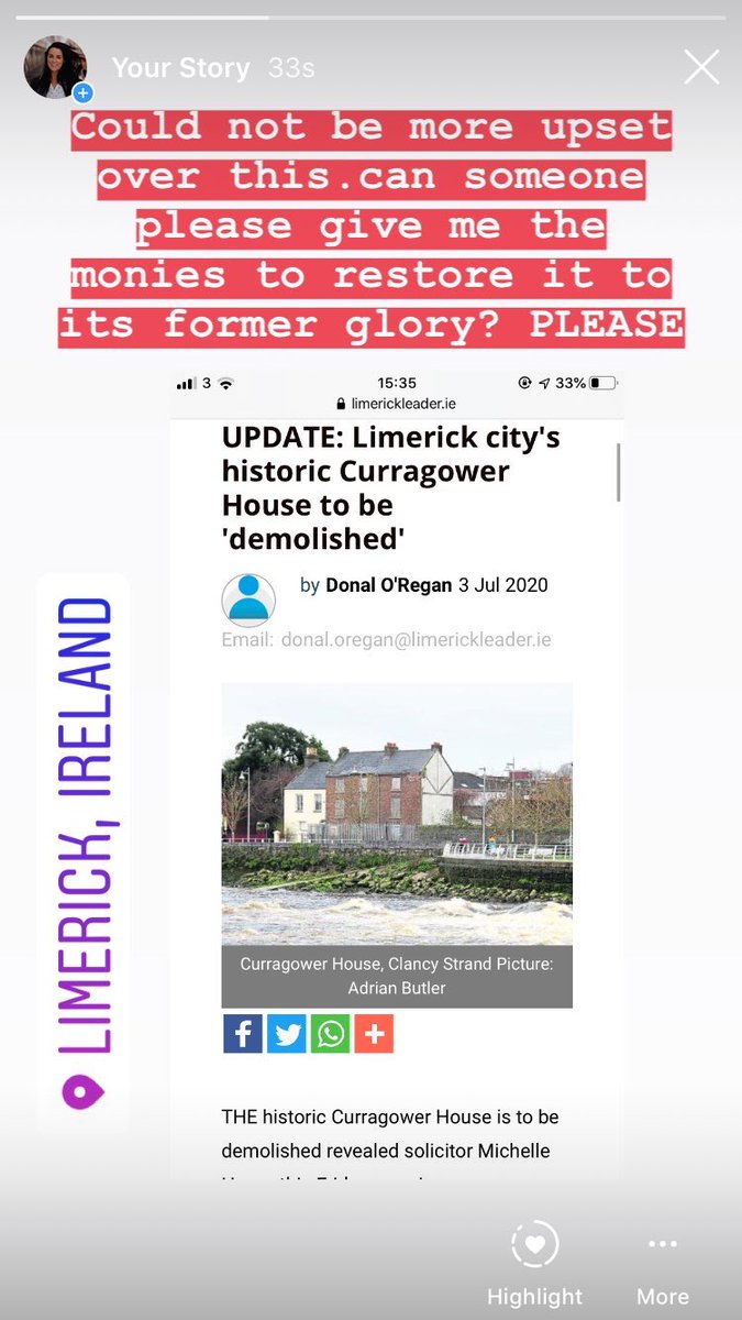 Just so sad to see the family home left to rot. Can not believe that it is now to be demolished. What a waste of a building and another one of #Limerick beautiful buildings erased. I’m really devastated. #curragowerhouse