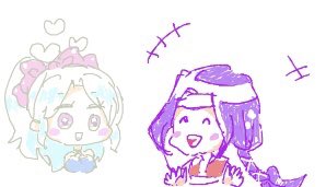 どんちとホージェシ絵茶で遊んでた^^ 