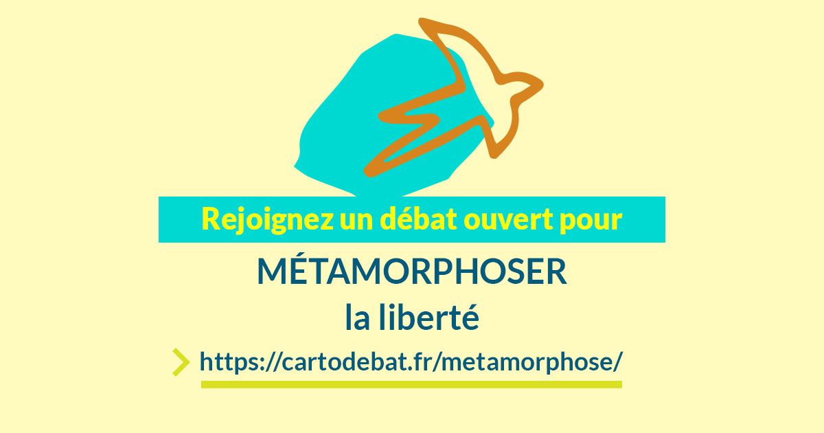 D_Metamorphoses's tweet photo. 🕊 Partagez cette invitation à rejoindre le débat des #métamorphoses pour ne plus répéter les erreurs d'hier et écrire ce que l'on veut pour demain. Exprimez-vous à ces sujets #liberté #confinement #crise #surveillance #traçage #enfant #virus #vie 
➡️ https://t.co/WaEEM1JlXW https://t.co/QIQKyqDJNb