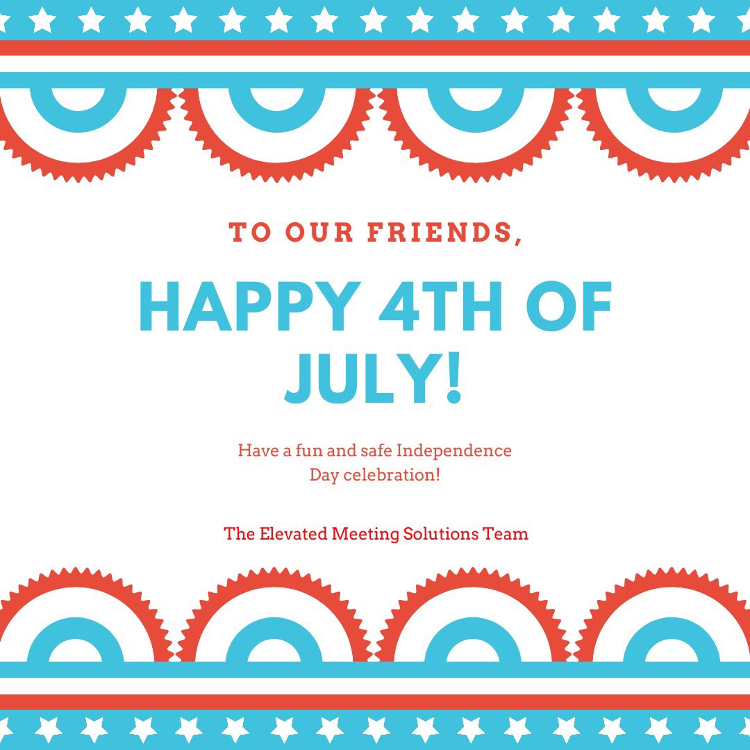 Wishing all of you a Happy Independence Day! #celebrate #happyindependencedayamerica #happyfourth #elevatefromthenorm
