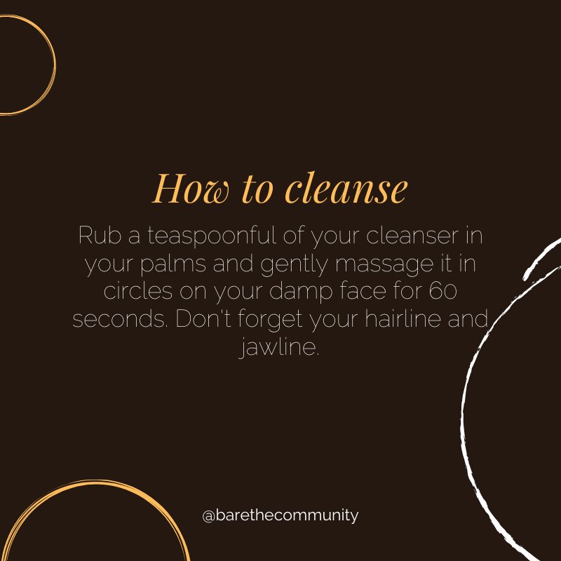 bare_community's tweet photo. Listen. Have you been cleansing correctly? 

#beauty #skincare #skin #skincareroutine #cleansing #skincaretips #skincare101 #barethecommunity #howtocleanseyourface #howtocleanse https://t.co/7osDP7feLP