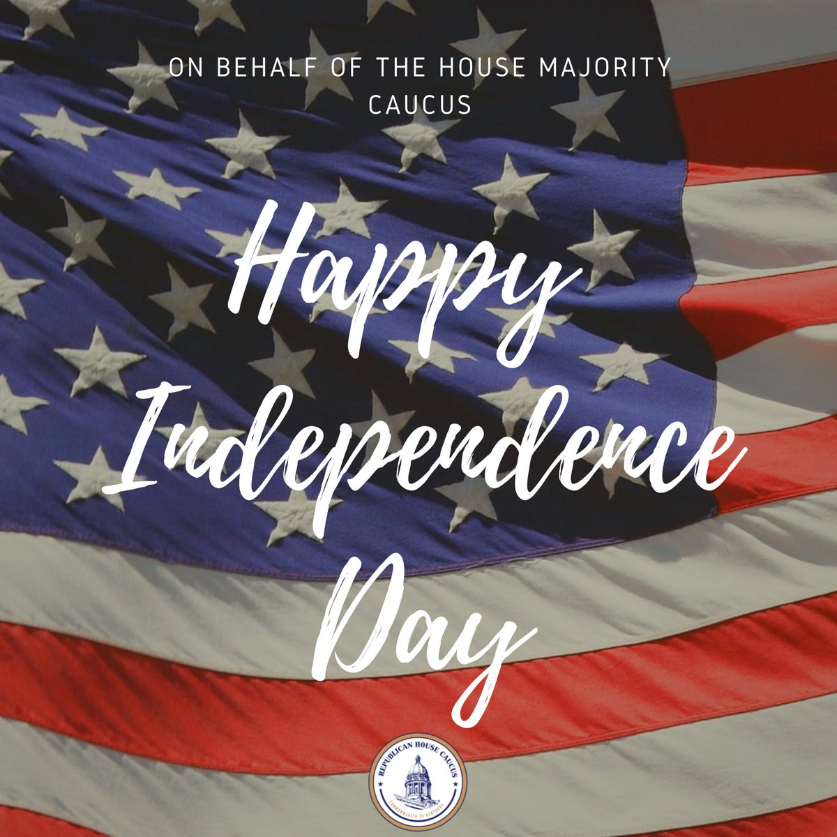 On behalf of the @KYHouseGOP, Happy #IndependenceDay! 🇺🇸🎇