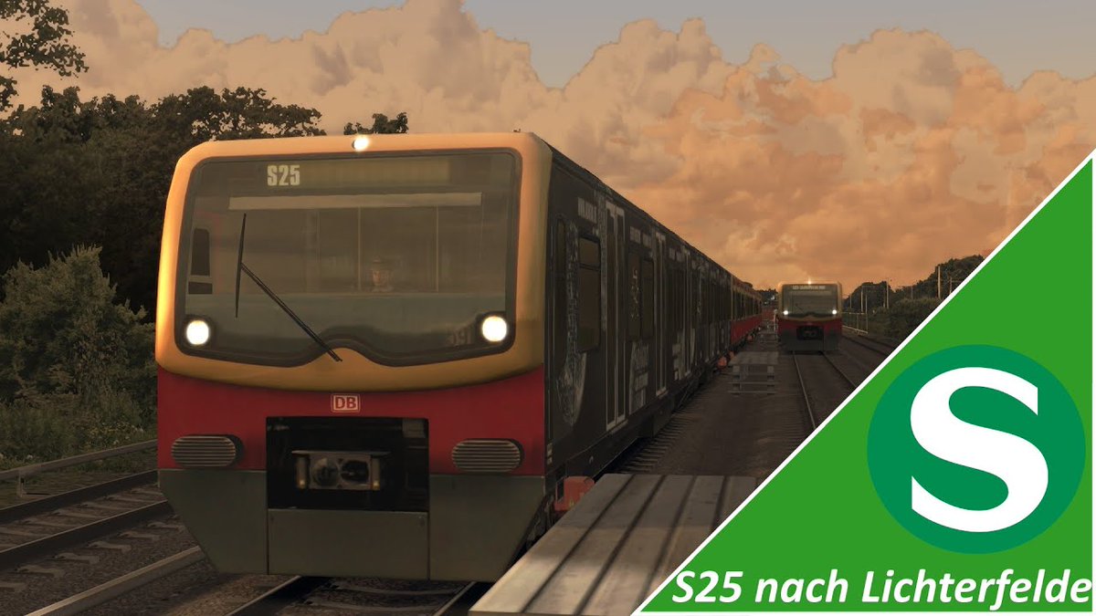 Normax_TV's tweet photo. In diesem Video fahren wir im Train Simulator 2020 die S25 von Potsdamer Platz nach Lichterfelde Süd mit der BR481 von TTB | Train Team Berlin

Video: https://t.co/W7RqhMMw79

#gaming #letsplay #youtube #gamers #gamingcommunity #GermanMediaRT #gamer #normax-tv #YouTuber https://t.co/y69u049uEm