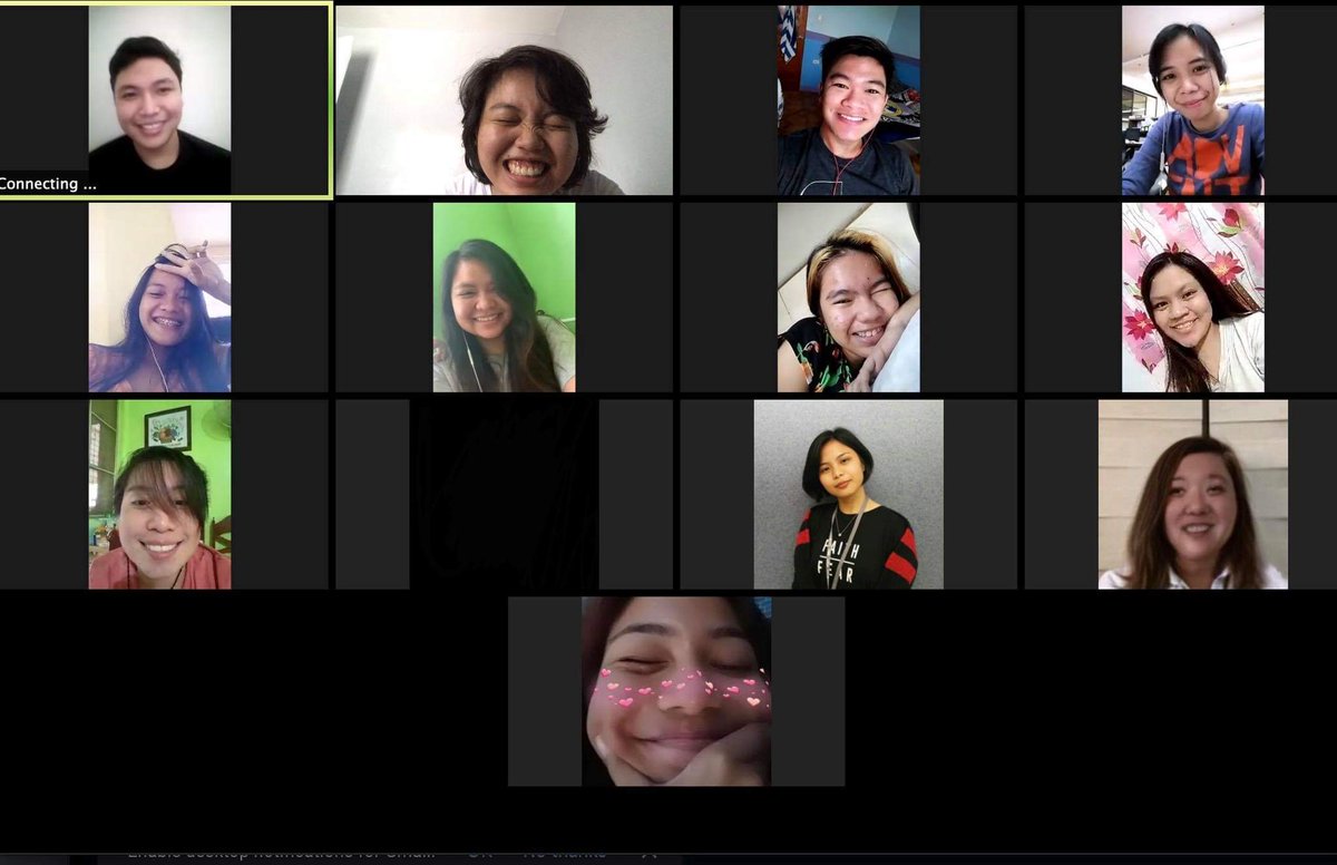 TiyoRem's tweet photo. Big thanks to this group of Facilitators ❤️😇 Salamat sa pagmamahal! 
Feast Youth Bulacan District represent! 😍
#FeastYouth #CampCuarto2020 https://t.co/mBLZHNKAAg