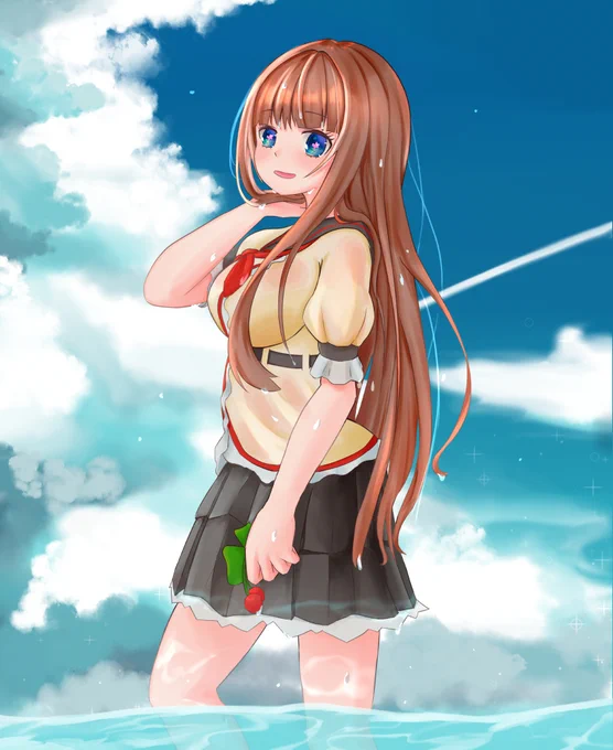 夏京院
#花京院ちえり #ちぇり絵 