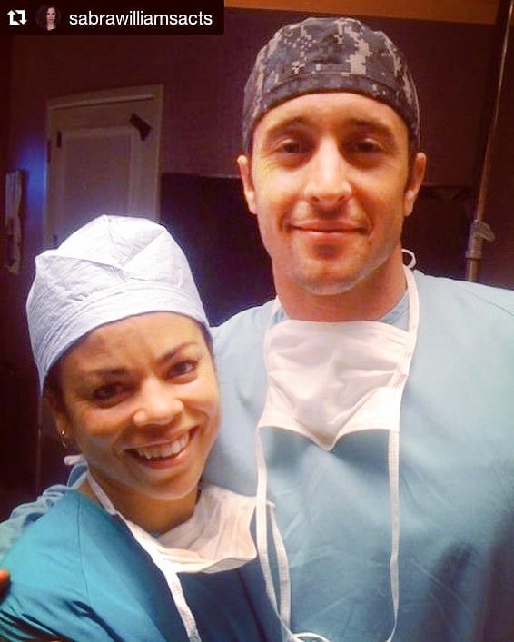 H50Europe's tweet photo. 💋❤️‼️👍💯
#Repost @sabrawilliamsacts
・・・
#tbt to the @cbstv show Three Rivers with #alexoloughlin . Don’t think I saved many patients, but it was fun 😄😷 #andyyablonski #drandyyablonski #h50 #stevemcgarrett https://t.co/TGNpHJ1SfF