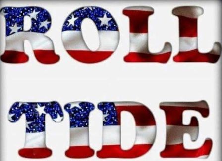 SPORTalkAlabama's tweet photo. Happy 4th of July everyone. Have a great day and stay safe. 

#RollTide #4thofjulyweekend https://t.co/o5O5HhLR8e