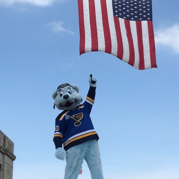 StLouisBlues's tweet image. Today we celebrate the red, white and BLUE!!!! #July4th #stlblues