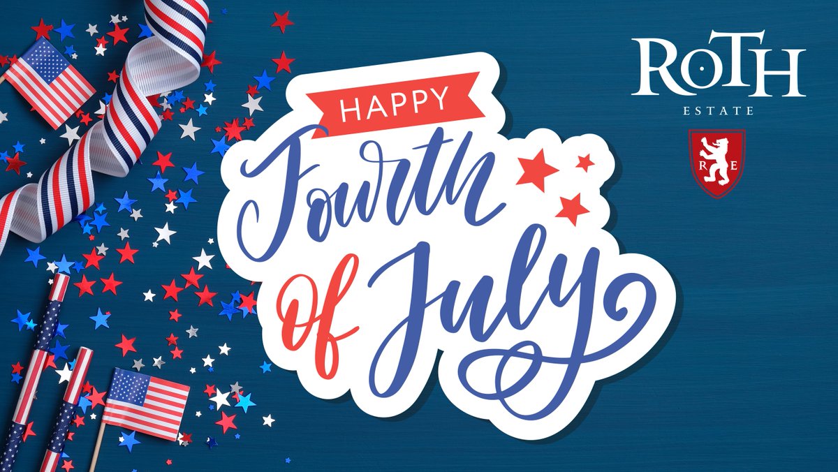Wishing you all a safe and happy Fourth of July! 🎇 🍷 🗽