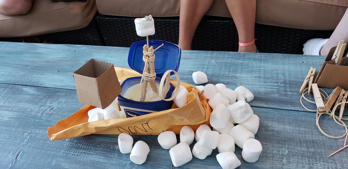 Porch_RC's tweet photo. Here is Safety Oranges's creation, King of the World (think Titanic), from the leader challenge this week! If you think this is the best creation, like this picture! The creation with the most votes wins points for their group! https://t.co/cWIGS52oyc