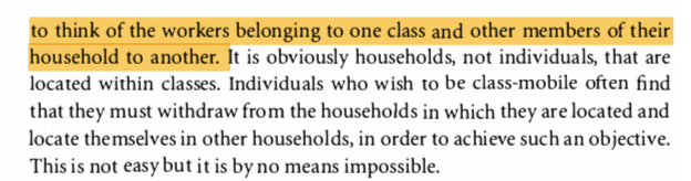 10. there's no such thing as an individual "proletarian," or at least I'm pretty opposed to talking about it that way. most wage-laborers in the world are not EXCLUSIVELY reliant on wage labor, even now, and they almost all live in households with varied sources of income