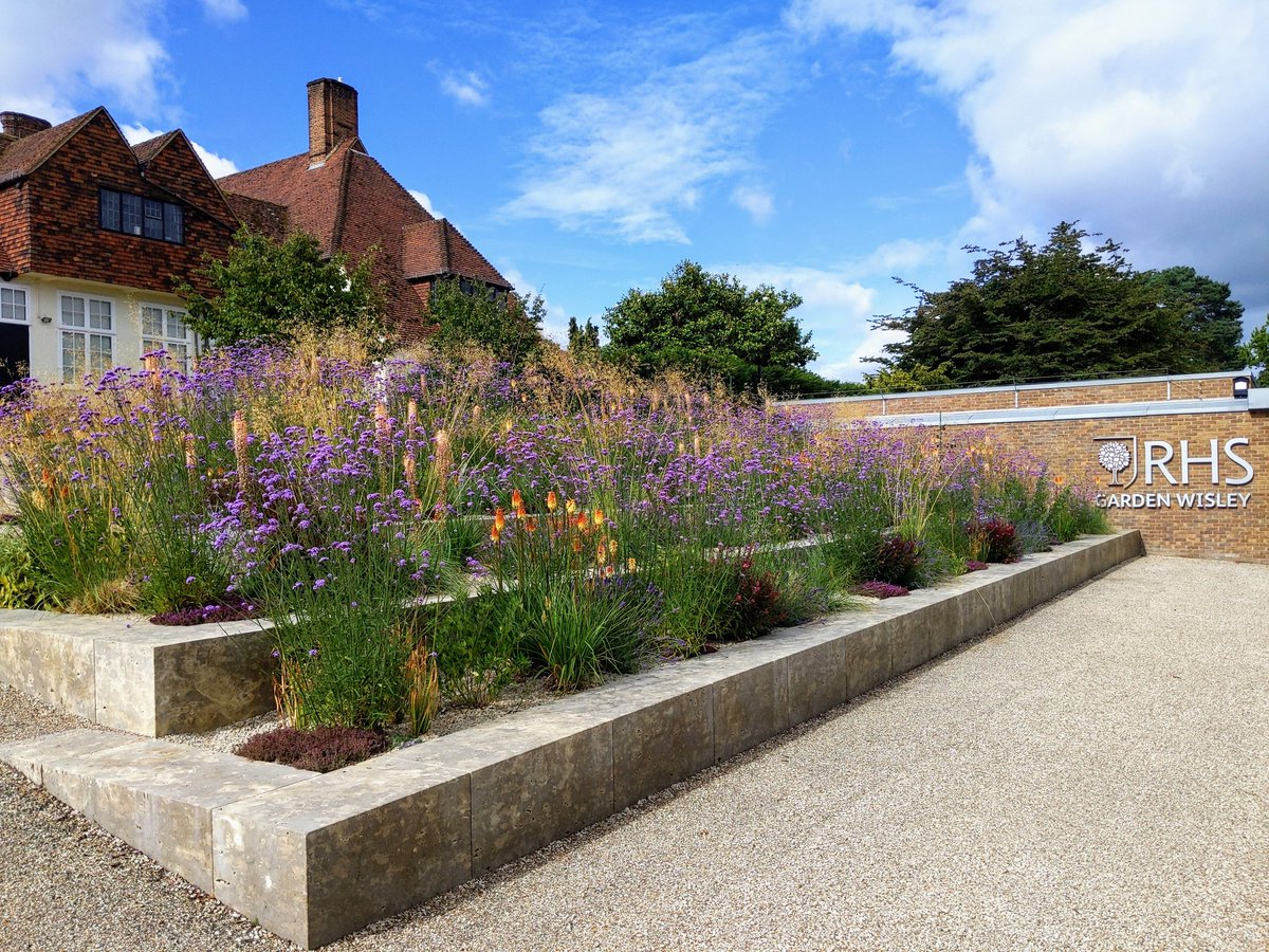 SwyerNoel's tweet photo. The front steps at RHS Wisley are looking great. https://t.co/pbhOW5bQIt