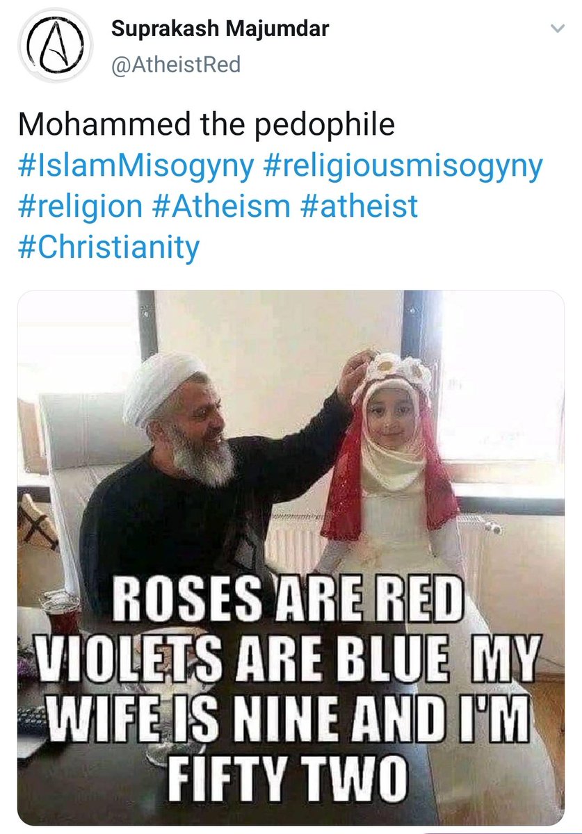 Rajput_Ramesh's tweet photo. Dear @thewire_in your journalist Suprakash Majumdar @AtheistRed is regularly abusing and insulting Gods and religions 
Do you endorse his views ?
Do you endorse his abusive and derogatory language?
Multiple complaints filed by @HinduITCell
Please take strict action
#BoycottWire https://t.co/FOHppA6VUa