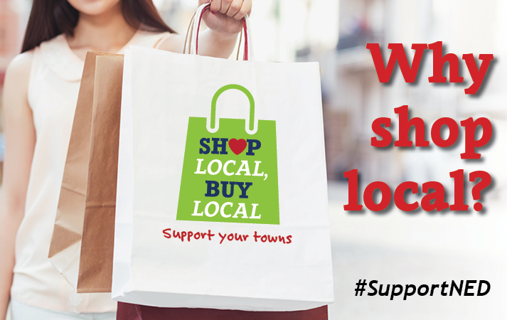 nedDC's tweet photo. Shopping locally in north east Derbyshire helps reduce impacts of climate change, grows our local economy, helps local people and creates a unique and thriving district. Let’s make it happen – together. #SupportNED https://t.co/dVIYO2GQEU