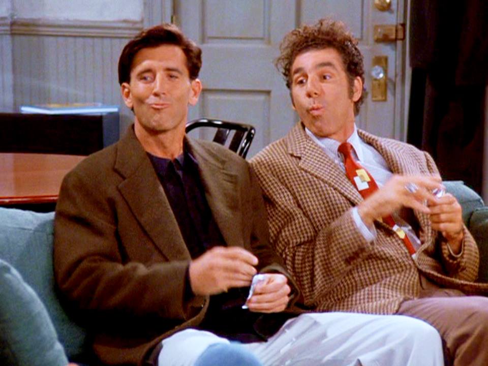 Seinfeldism1's tweet photo. This is what the holidays are all about, three buddies sitting around chewing gum. #Seinfeld https://t.co/GzxV5j0nf0