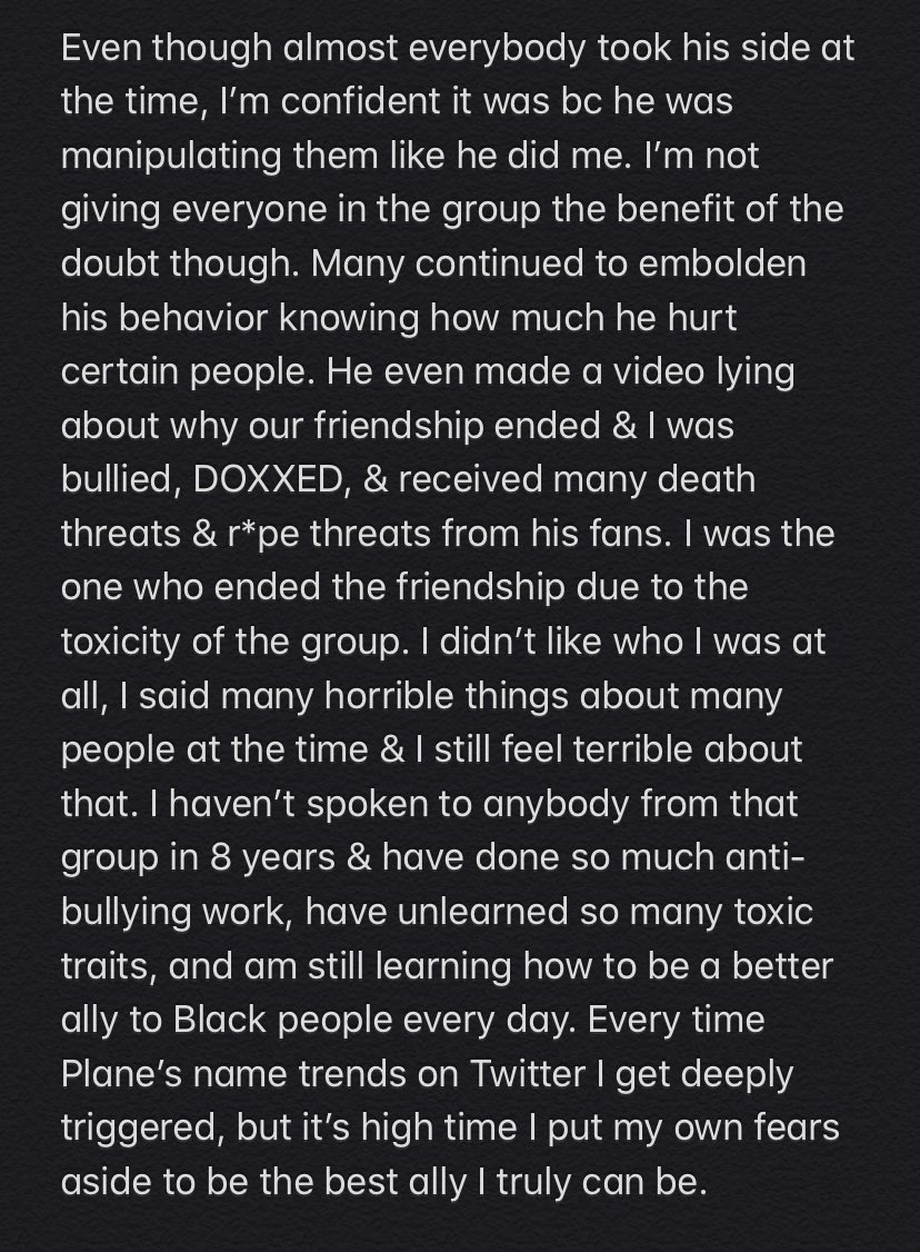 3 pic. Here’s a full statement from me: https://t.co/0jKkcva7aP