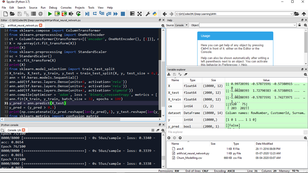 iLeoperon's tweet photo. Day-105-110: #150DaysOfCode I started with #DL &amp; solved a prb stmt based on #ANN using #R &amp; #Python. And also stud. Neurons,ActivationFn,GradientDescent, #Stochastic GD, Backpropagation. Any feedbk much appr'n! 
#github :https://t.co/QQyMi5ZpXQ V:https://t.co/8Lcp7AZsRq #learning https://t.co/TgCMzRBhTQ