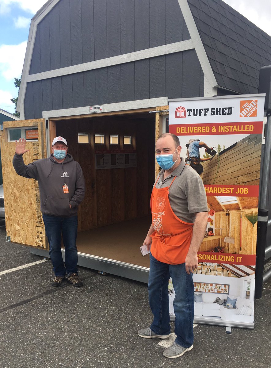 Thanks Brian Shuman w/ TUFF SHED for hosting an event for the #EverettProud store this 4th of July. <a href="/HdJaaron/">Jaaron Lauterbach HD</a> @TracieD317 @THDTrenton <a href="/SarahLowell_HD/">Sarah Lowell</a> @CraigCorlissHD
