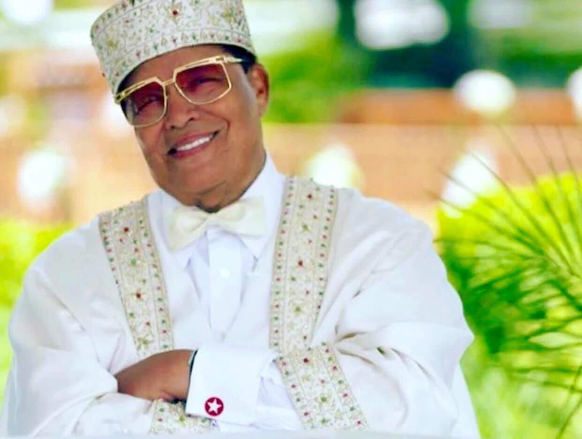 Iamtinah's tweet photo. The most beautiful man ❤️❤️❤️ #Farrakhan https://t.co/CwLo18nCzj