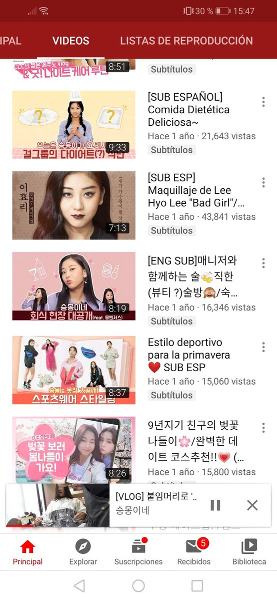 Lena95505712's tweet photo. Seungyeon también tiene pocas vistas y eso que tiene subtitulo al español #CLC #ME #DEVILCLC #SEUNGHEE #YEEUN #SORN #SEUNGYEON #ELKIE #EUNBIN #YUJIN @CUBECLC @sssorn_clc #Yeeun_Mermaid https://t.co/TObc8nWlMn