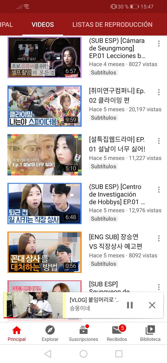 Lena95505712's tweet photo. Seungyeon también tiene pocas vistas y eso que tiene subtitulo al español #CLC #ME #DEVILCLC #SEUNGHEE #YEEUN #SORN #SEUNGYEON #ELKIE #EUNBIN #YUJIN @CUBECLC @sssorn_clc #Yeeun_Mermaid https://t.co/TObc8nWlMn