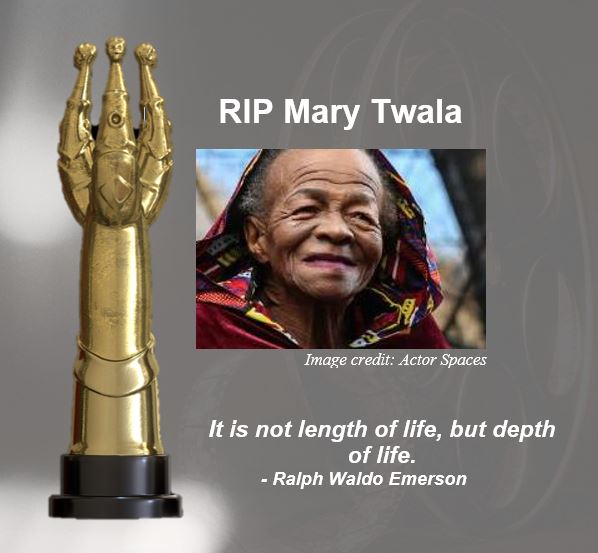 nfvfsa's tweet photo. The NFVF extends condolences to the family, friends and fans of SAFTAs award-winning actress, Mary Twala. She will be remembered for her wealth of knowledge, her dedication to her craft and the amazing characters she has made us part of. #LoveSATalent📽️📺 https://t.co/UuAUl0sfxz