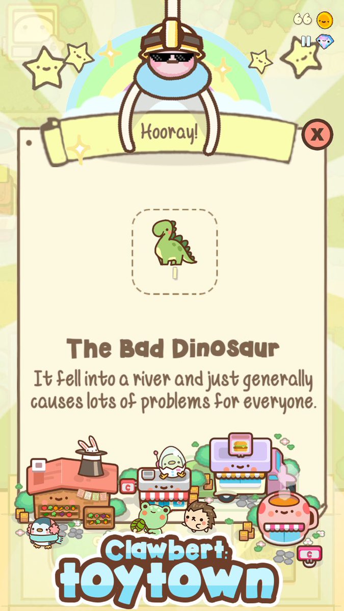 taebeecakes's tweet photo. Check out my new prize from #ToyTown @ClawbertToyTownGame #Clawbert @HyperBeard https://t.co/mu4In3ofaB