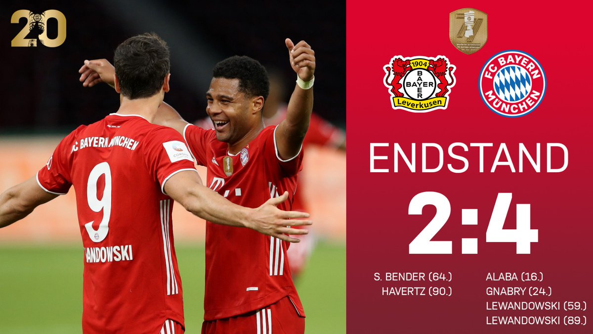 RazaneBayern71's tweet image. Congratulations Bavarians ❤️ ❤️ ❤️ #PokalFinal #DFBPokalFinale
FC Bayern Forever Number ONE ❤️🎶
#DOUBLE-SIEGER 🏆
#20in2020 #B04FCB