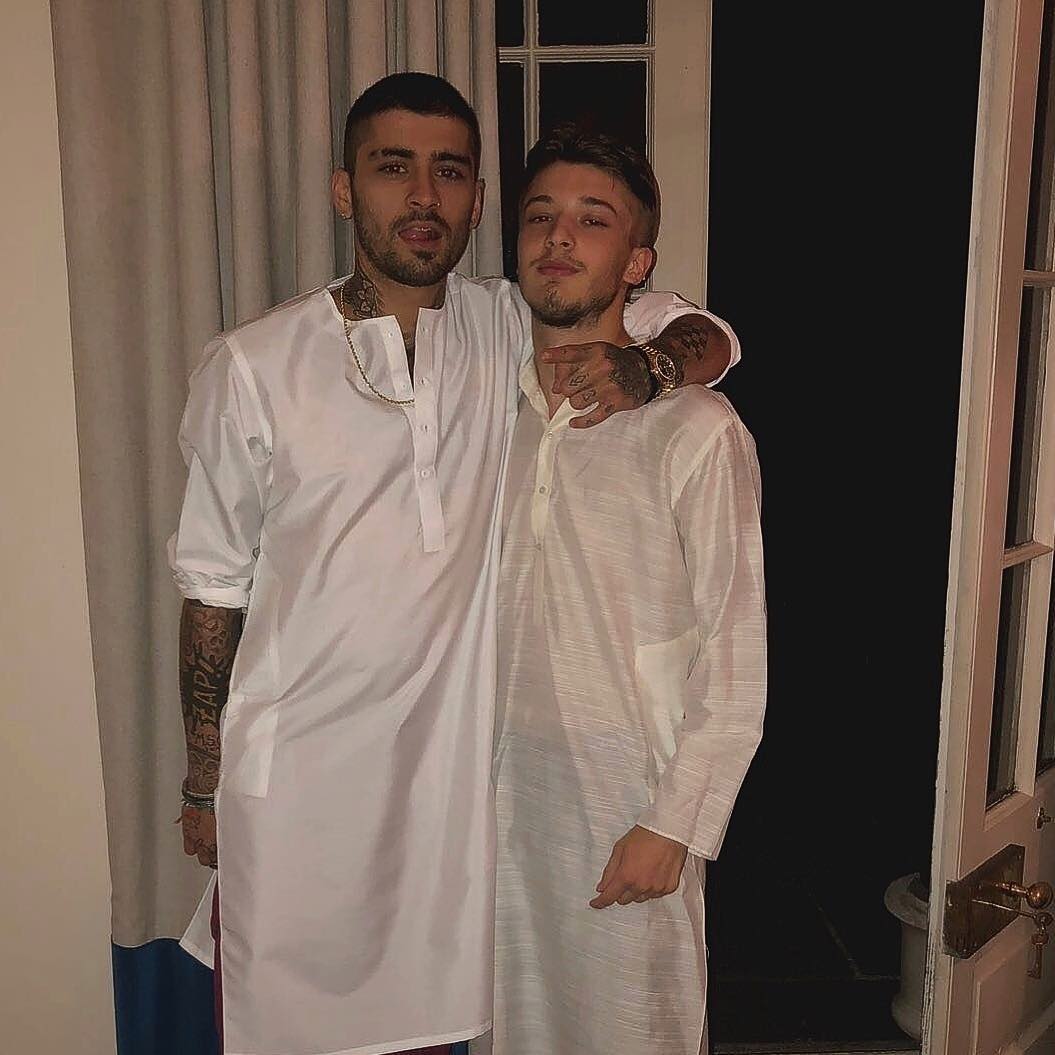 Daniaal Malik, primo do Zayn, via instagram story! ❤, image size:1055x1055