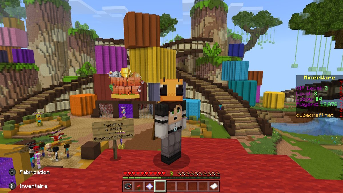 l_misteur's tweet photo. #cubecraftgames #Minecraft #NintendoSwitch https://t.co/jae1SNH1xW
