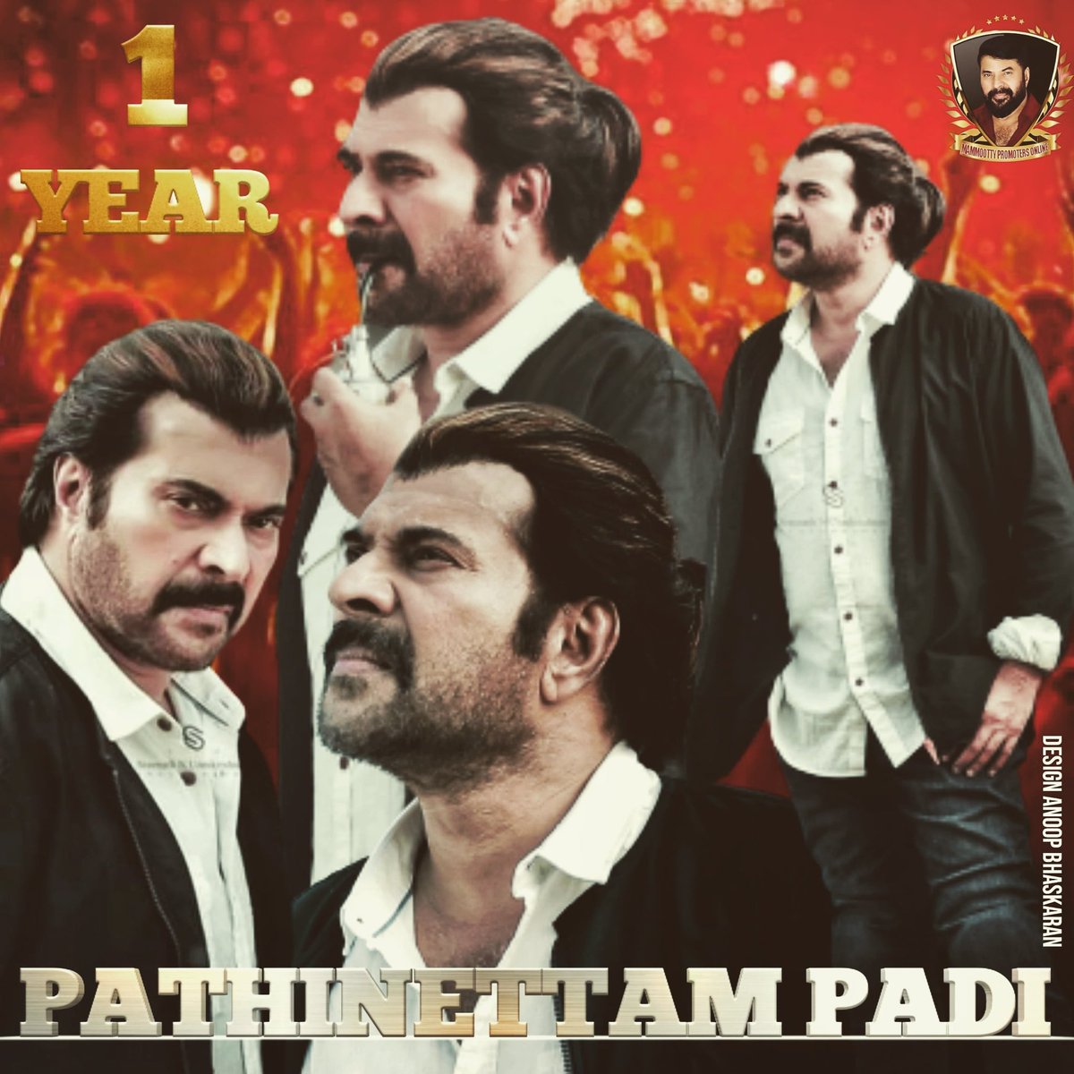 MammoottyMpo's tweet photo. #SpreadMammoottysm #MegastarMammootty

#1YearOf18amPadi @mammukka ❣️❣️
#Bilal #CBI5 🔥 🔥

Follow @MammoottyMpo 😍 https://t.co/1PL4hlGYtr