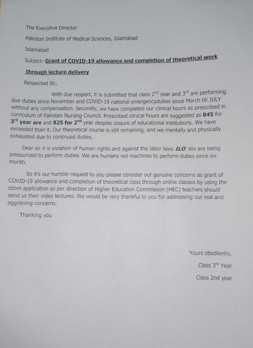MariamA10648521's tweet photo. The administration stop our COVID allowance we many time request them but they always ignore...now we again submit application to the ED office for covid-19 allowance and he again ignore  and we also said him that our clinical has completed but he show same reaction https://t.co/tnlyor796r