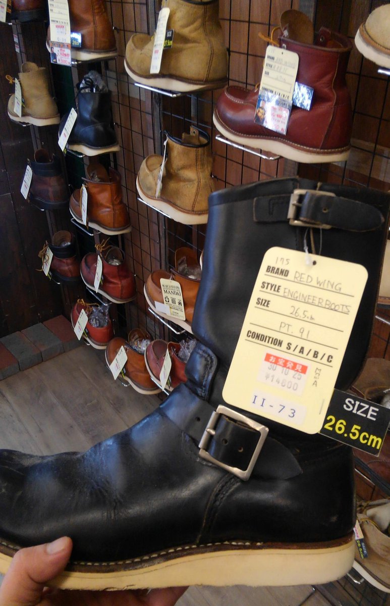 ktmbuJJ's tweet image. 買えたのに買わなくて今買えないシリーズ

#レッドウイング　
#redwing
#redwing2268
#pt91
#ウェッジソールカスタム

Pt91普通にカスタムしたらこの値段で買えない。

手持ちをカスタムお願いしたら、カスタムだけでこの金額越えてたw