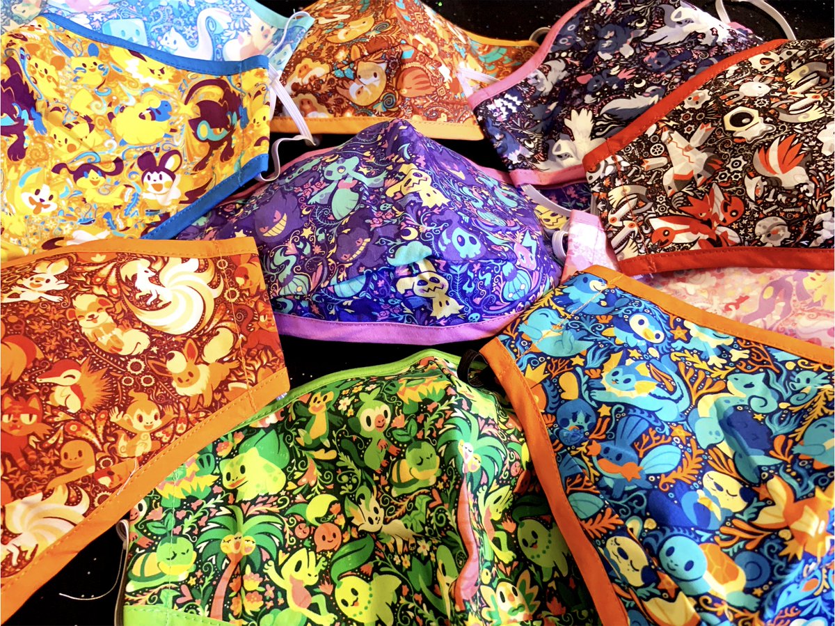 starsalts's tweet image. 🌟 TIME FOR A FACE MASK GIVEAWAY 🌟
To celebrate 10k+ followers, I'm giving away TEN face masks to THREE lucky winners~!

You get 1 entry for each of the following:
💙RTing this tweet
💜Following me
💖Commenting with your fav design!
Peep at the tweets below for additional deets~